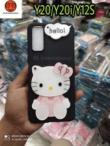 FOR Vivo Y20/Y20i/Y12S Hello Kitty Mirror Case back cover