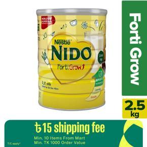 NIDO FortiGrow Milk Powder Tin - 2.5kg