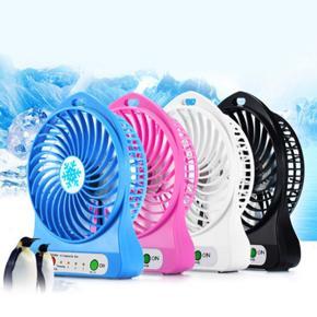 Portable Handheld Mini Rechargeable mini Fan Desk Creative Hand Dream Fan 3 Speed 1200mah Battery 5V Micro USB Charging Port for Home Office Outdoor Reading Table