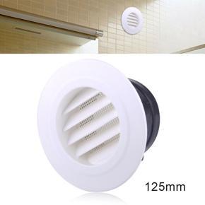 Circle Air Vent Grill Cover Round Ducting Ventilation Fly Net Wall Ceiling Home
