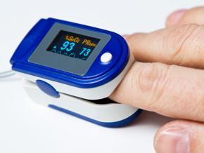 Pulse Fingertip Oximeter for Doctors/Personal Use Highest Accuracy Blood Oxygen Level SpO2 Monitor (Blue)