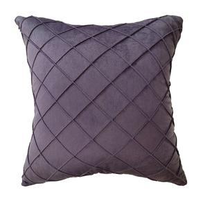 Soft Pillow Cover Cushion Thick Lattice Pillowcase Home Office Sofa Decoration