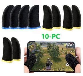 5 Pair(10 Pcs) Mobile Finger Sleeve/Press Trigger Game Controller Sweatproof Gloves for Mobile Gaming / Finger Sleeves