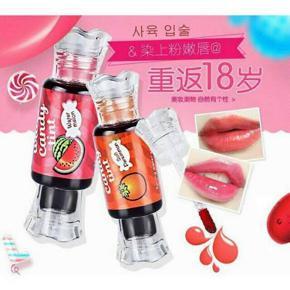 Fruity Water Candy Lip and Cheeks Tint Pack of 2- Tinted Lip and Cheeks - Cheek Blush - Lip Balm - Assorted Flavours