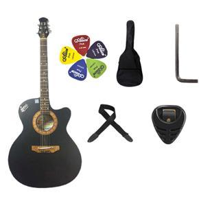 Signature 265 Loud Series Acoustic Best Guitar with Electric Output+ 3 Picks + Bag + Belt + Pick Holder + Allen key