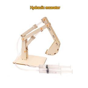 Technology Small Production DIY Hydraulic Excavator Educational Toys Experimental Equipment