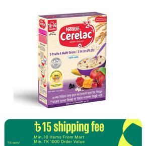 CERELAC Stage 5 Fruits & Multi Grain with Milk 350g BiB