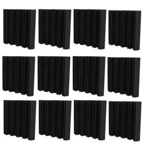 Acoustic Foam Panels 11.8x11.8x2in 12 Pack Studio Tiles High Density