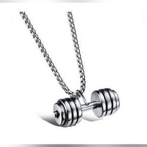 Dumbbell 100% Stainless Steel Men's Chain