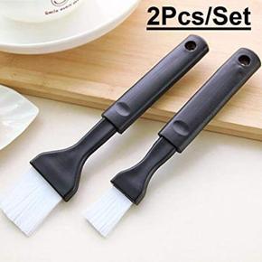 Oil Brush 2pcs Set - Black.