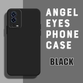 Hontinga for OPPO A55 Back Cover Simple Multicolor Fashion Case Camera Protection Soft Silicone TPU Phone Cases