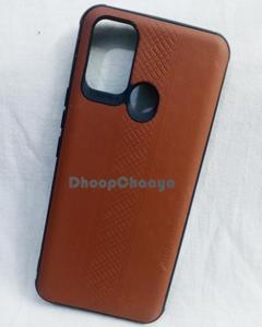 Realme C17 / Realme 7i - Huida Soft Leather Back Case Cover