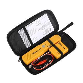 RJ11 Network Telephone Cable Tester Toner Tracker Diagnose Tone Line Finder - Yellow