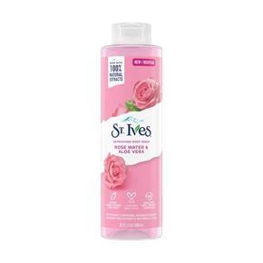 St.Ives Refreshing Body Wash, Rose Water & Aloe Vera 650ml