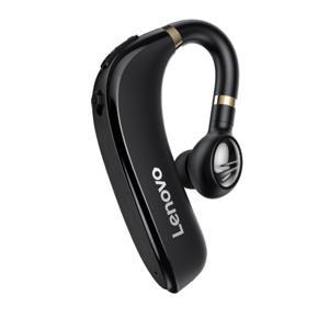 Lenovo HX106 Wireless Headphone Business Ear Hook Single Ear Earphone Bluetooth 5.0 Headset with Mic for Driving Meeting