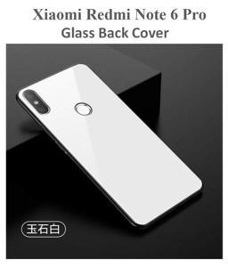 Glass case back cover FOR Xiaomi Redmi note 6 pro