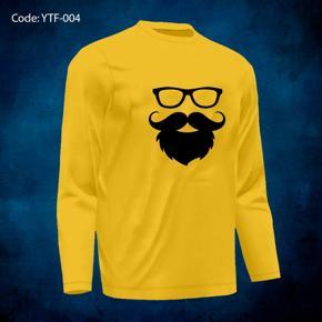 Sunglass 2 Yellow long Sleeve T-Shirt For Men