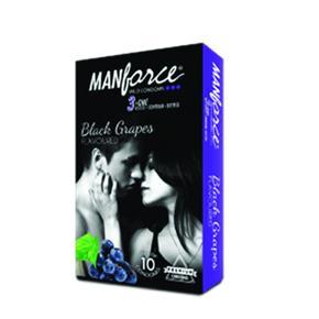 Manforce Condoms Black Grapes Flavoured