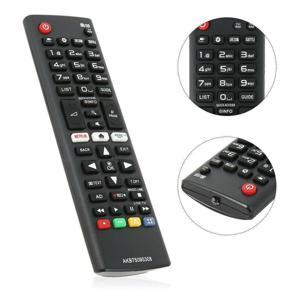 TV remote-2 x Remote control-Black