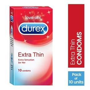 Durex Extra Thin Condoms - 10 Pcs Pack