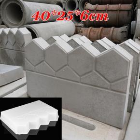 40x25x6cm Antique Garden Brick Cement Mold -