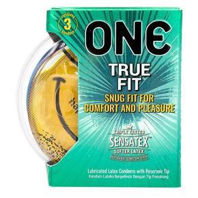 One True Fit Comfort and Pleasure Condom 3pcs MALAYSIA