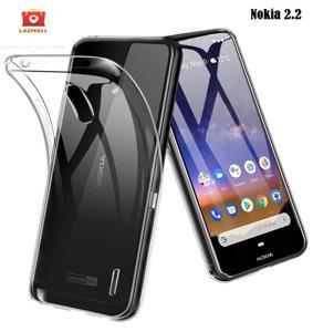 For Nokia 2.2 Case Crystal Clear Gel TPU Silicone Slim Soft Flexible Shockproof Design Back Phone Cover – Transparent