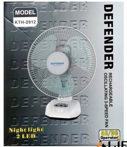 Charger Fan 12"  Full specifications Brand: Conion Category: Charger Fan Details Works on AC Power (Electricity) & DC Power (Battery) Built in Rechargeable Battery - Upto 4 Hours in Low Speed Excellen