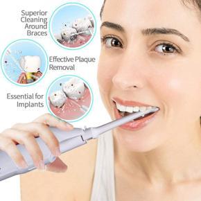 Dental Care Water Jet Teeth Power Floss Oral Irrigator Air Powered Flosser Teeth Clean