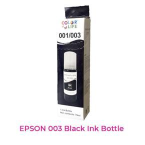 Epson 003 Black Duplicate Ink Bottle for Select Epson Printers - 70ml (1 Pcs)