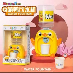 Water Dispenser Mini Cute Simulation Set Toy Drinking Fountain Play House Furniture Toys for Children Kids