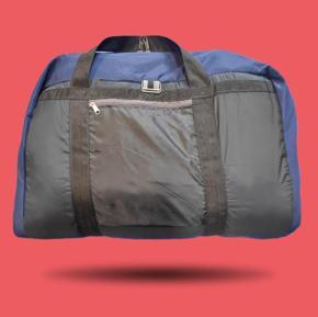 Single bedding with large travel bag