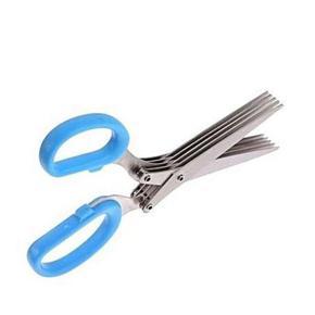 Stainless Stee Multi-Function Kitchen Scissors - 1 Piece Green Color