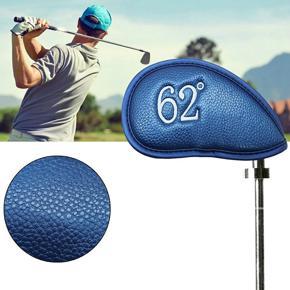 Golf Wedge Iron Protective Head Cover-8 x Golf club cover-blue