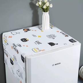 Dustproof Fridge Cover - Beautiful Multifunctional Waterproof Refrigerator Cover for Home Decoration