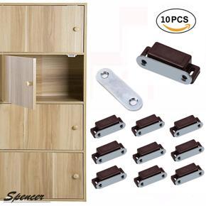 10pcs Magnetic Catch Lock (thin body) Cabinet Door Magnet Wood Magnet