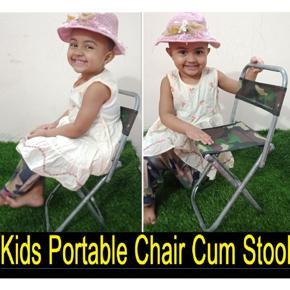 Children Portable metal Fold Chair Stool Seat Outdoor Camping