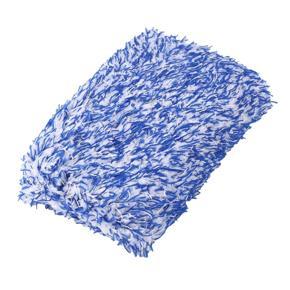 QUANBU 2X Car Soft High Density Cleaning Super Soft Car Wash Cloth Microfiber Car Wash Towel Sponge Block Blue