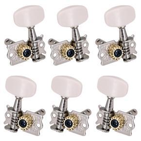 6Pcs 3R3L Guitar Tuning Pegs Open Machine Heads Acoustic Folk Guitar Tuning Peg Tuners Part