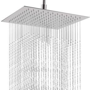 Rain shower head SS 8" - 20cm Heavy stainless steel