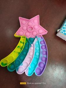 Push Pop Pop Bubble Sensory Fidget Toy banana  shape