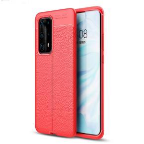 ASLING Litchi Leather Series Back Cover Phone Case for Huawei P40 Pro