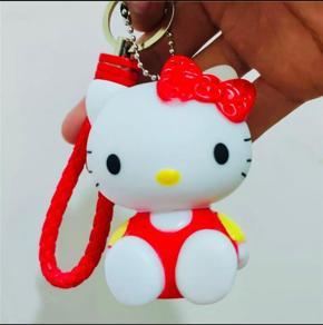 Cute Hello Kitty Keychain Promotional Rubber Soft PVC