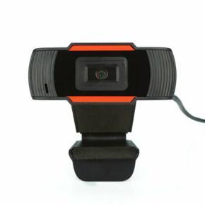 USB 720 Webcam Rotatable 2.0 HD Webcam Pc Digital USB Recording Camera - orange