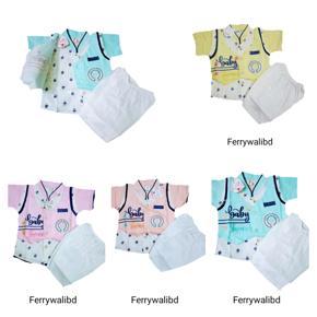 FS 1 pcs set baby boy T-Shirt + Pants set  Cute Soft Cotton Baby Boy Kids Clothing Boy Summer Suit Baby Clothing Set ferrywalibd New Born Baby Boy Summer Stylish Short Sleeve Cotton Shirt Party Shirt 