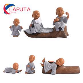 Monks Craft Eye-catching Clear Lines Monks Figurine Crafts