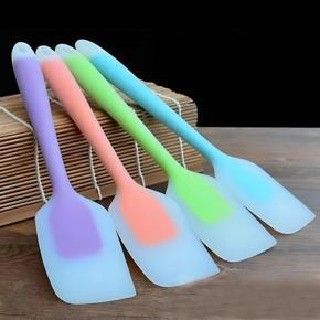 Baking Tools For Cakes Double Silicone Spatula Spoon Cookie Spatulas Pastry Scraper Mixer Butter Ice Cream Scoop 10 inch