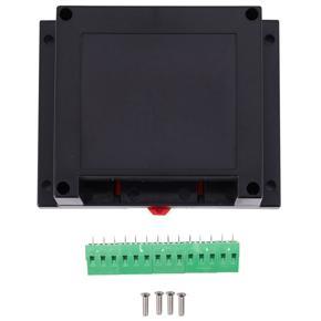 Instrument Din Rail Abs Plastic Electronics Diy Enclosures For Pcb Design Case +Clips +Screws