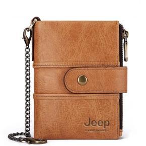 Jeep Premium Leather Simple Wallet for Men