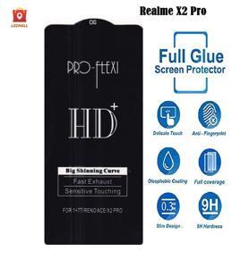 Realme X2 Pro OG Type Tempered Glass Screen Protector (Better than 6D/9D/11D)-Black